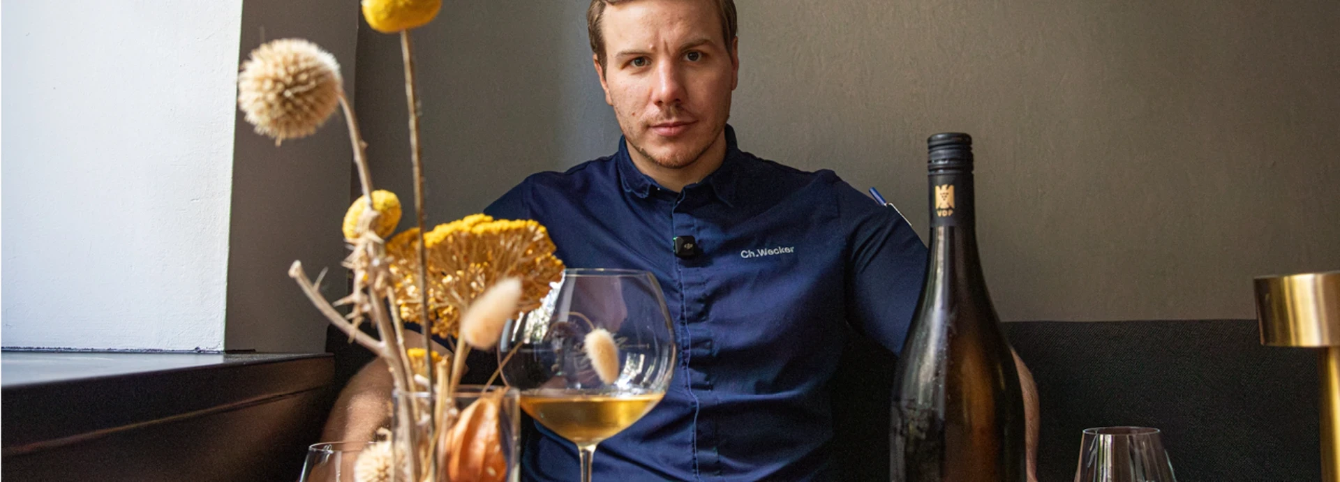  Christopher Wecker in seinem Restaurant