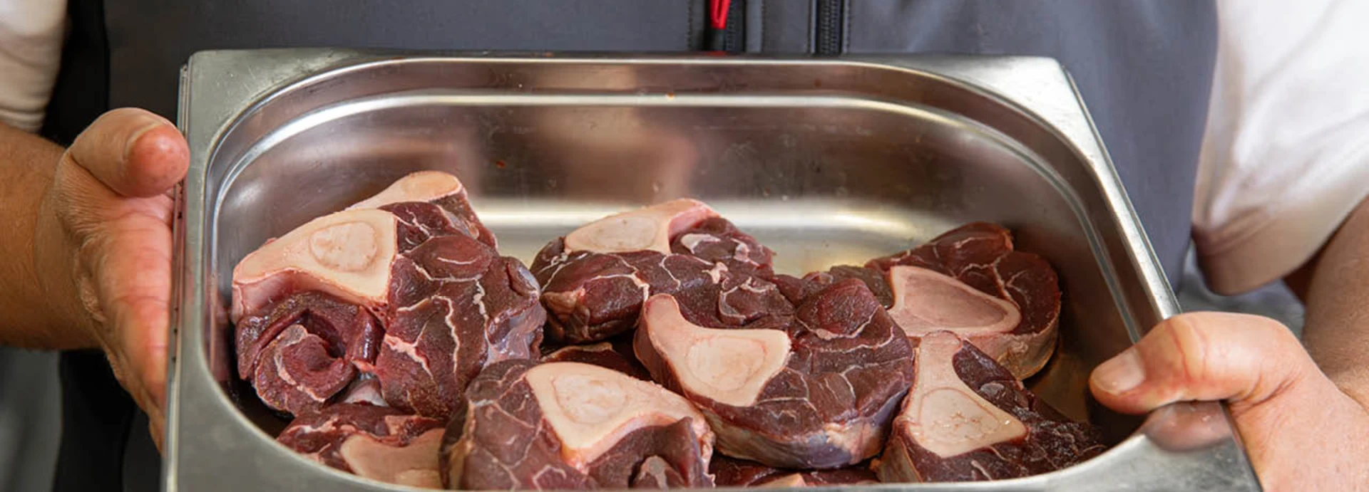  Vorbereitungen Hirsch Osso Bucco