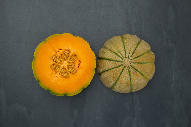 Doppelseitiger Kugellöffel von Veroda für Melonen Obst