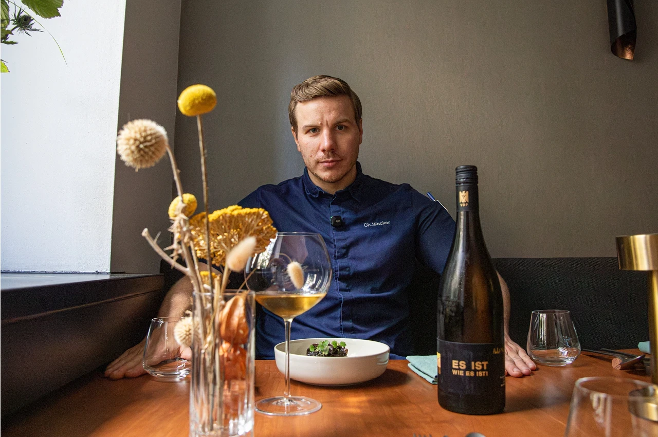  Christopher Wecker in seinem Restaurant