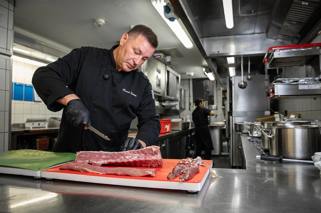  Thomas Ziemens pariert Rehrücken