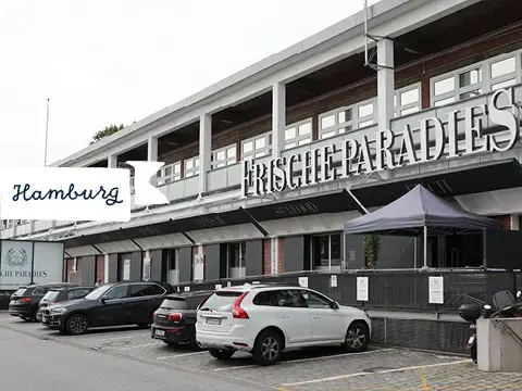Außenansicht des FrischeParadies Hamburg