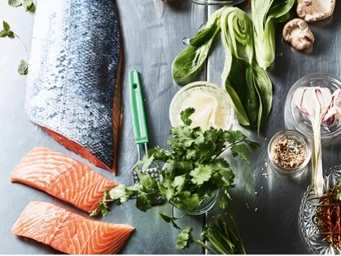 Handgeräucherter Lachs im FrischeParadies