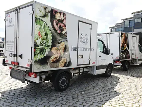FrischeParadies Auslieferfahrzeug