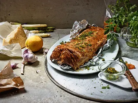 Zubereitetes Lamm
