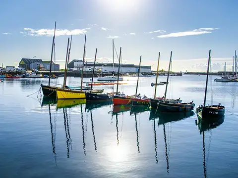 Boote im Hafen Boote im Hafen